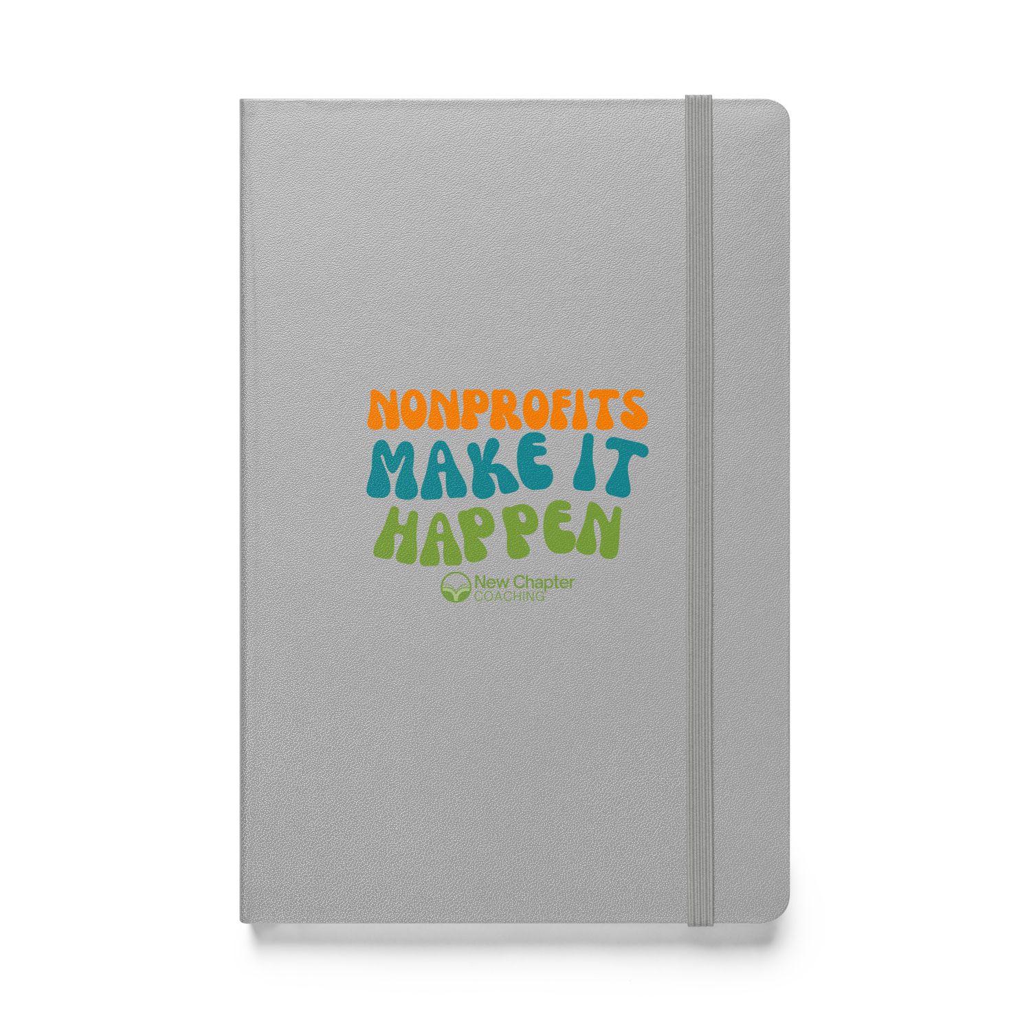 Make It Happen Groovy Hardcover Bound Notebook