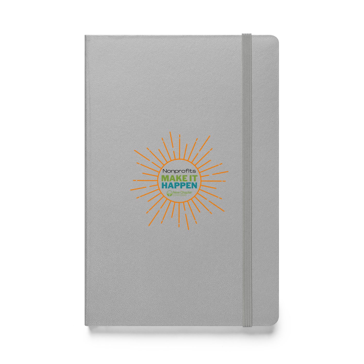 Make It Happen Burst Hardcover Bound Notebook