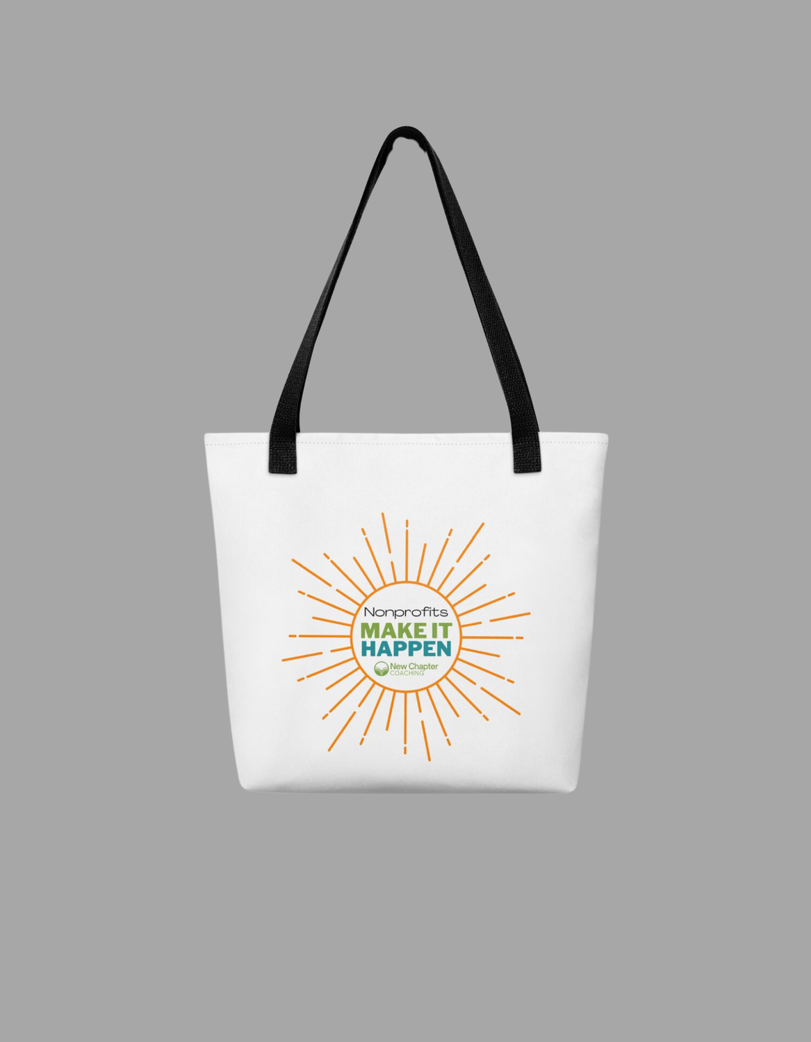 Make It Happen Burst Tote Bag