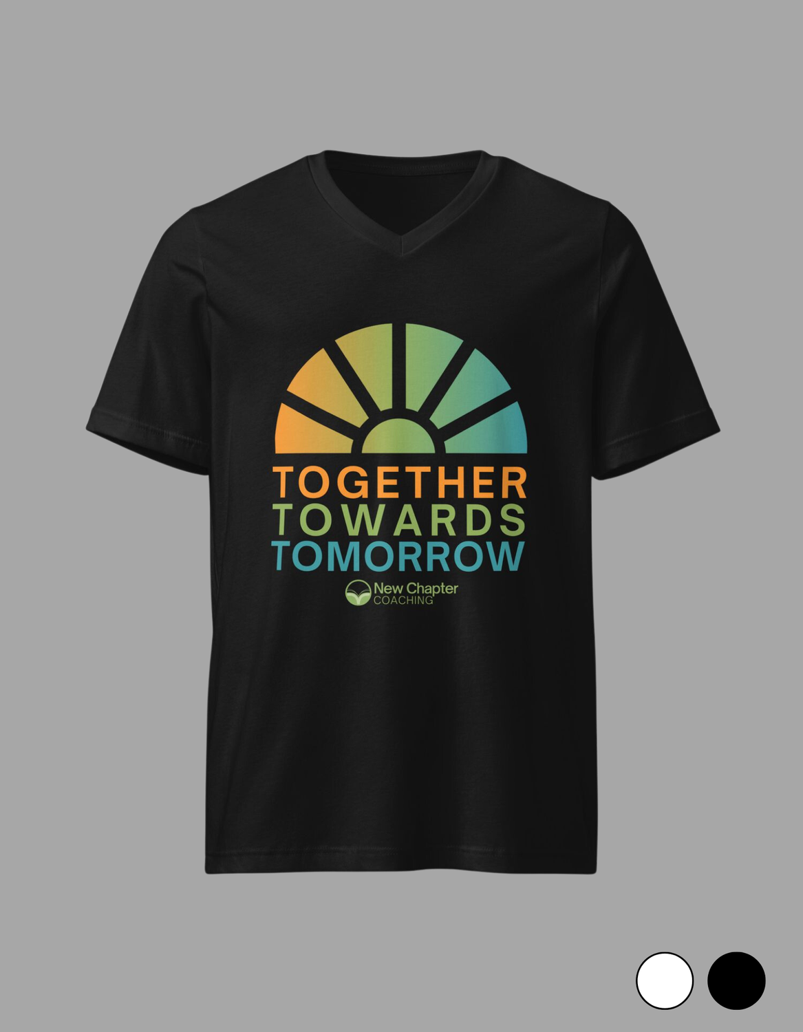 Together Towards Tomorrow Unisex Short Sleeve V-Neck T-Shirt