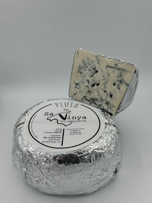 Formatge blau de llet crua de vaca, peça petita +/- 1 KG