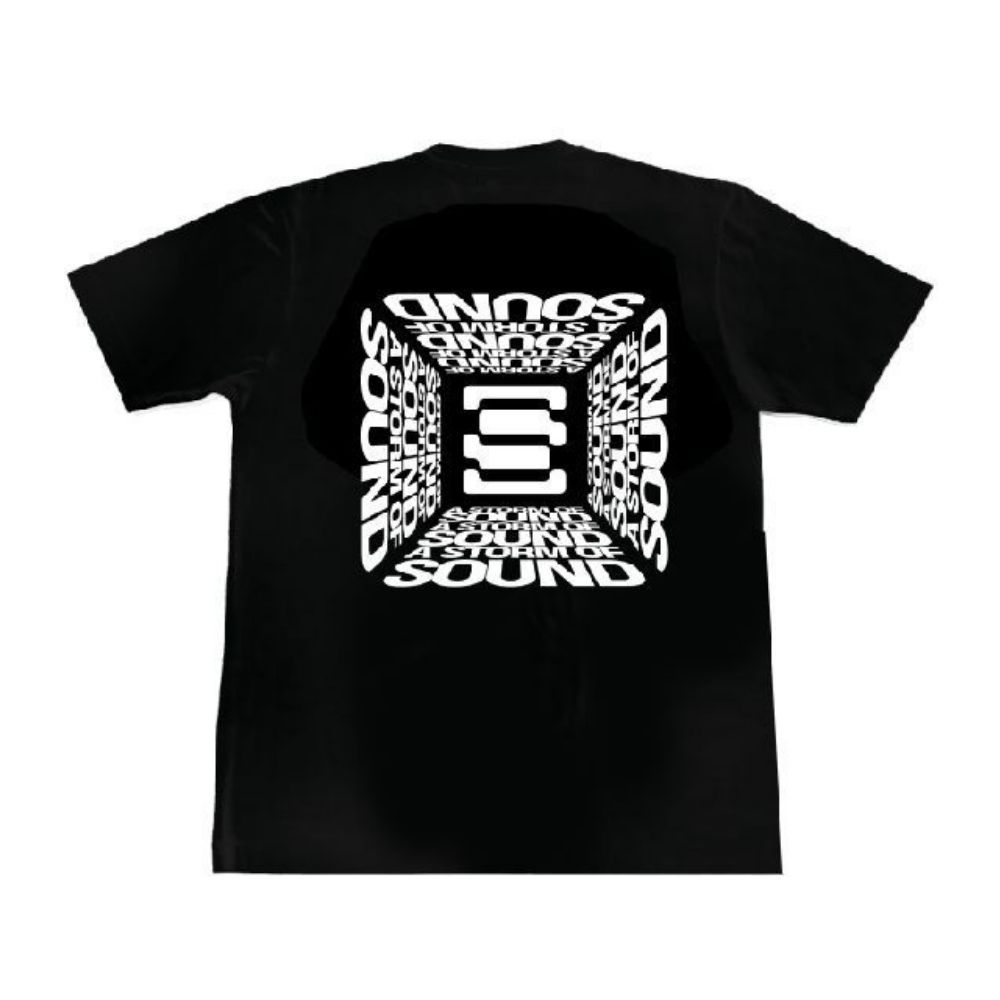 SoundStorm Square Black Tee