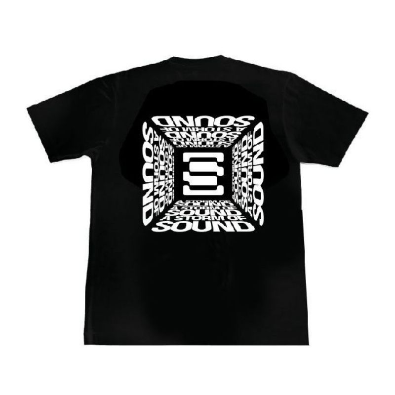 SoundStorm Square Black Tee