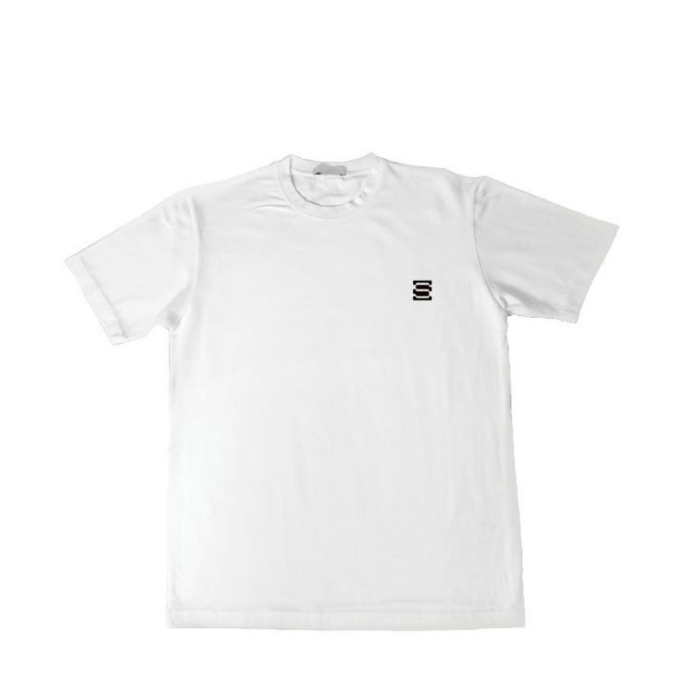 SS Square White Tee