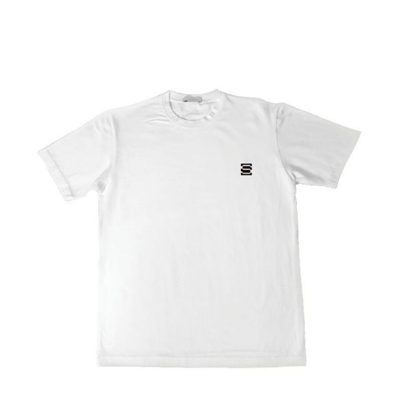 SS Square White Tee