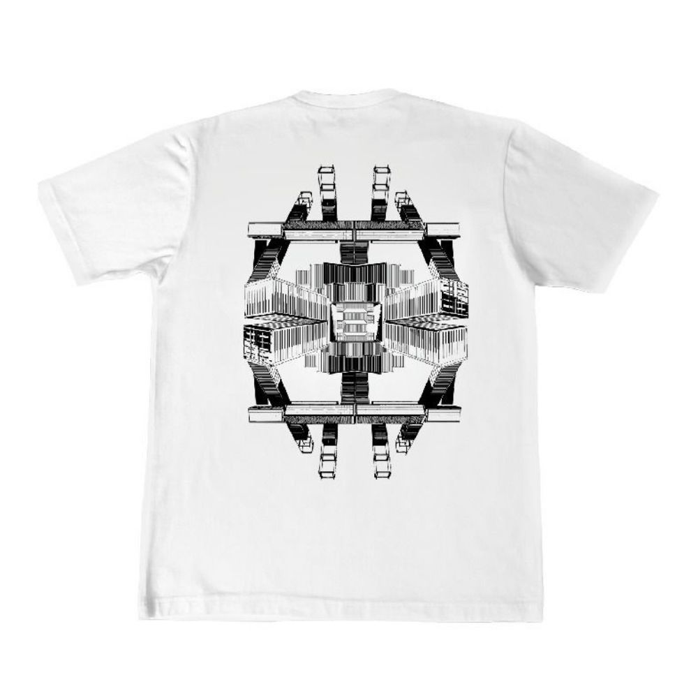 SoundStorm Reflected Containers White Tee