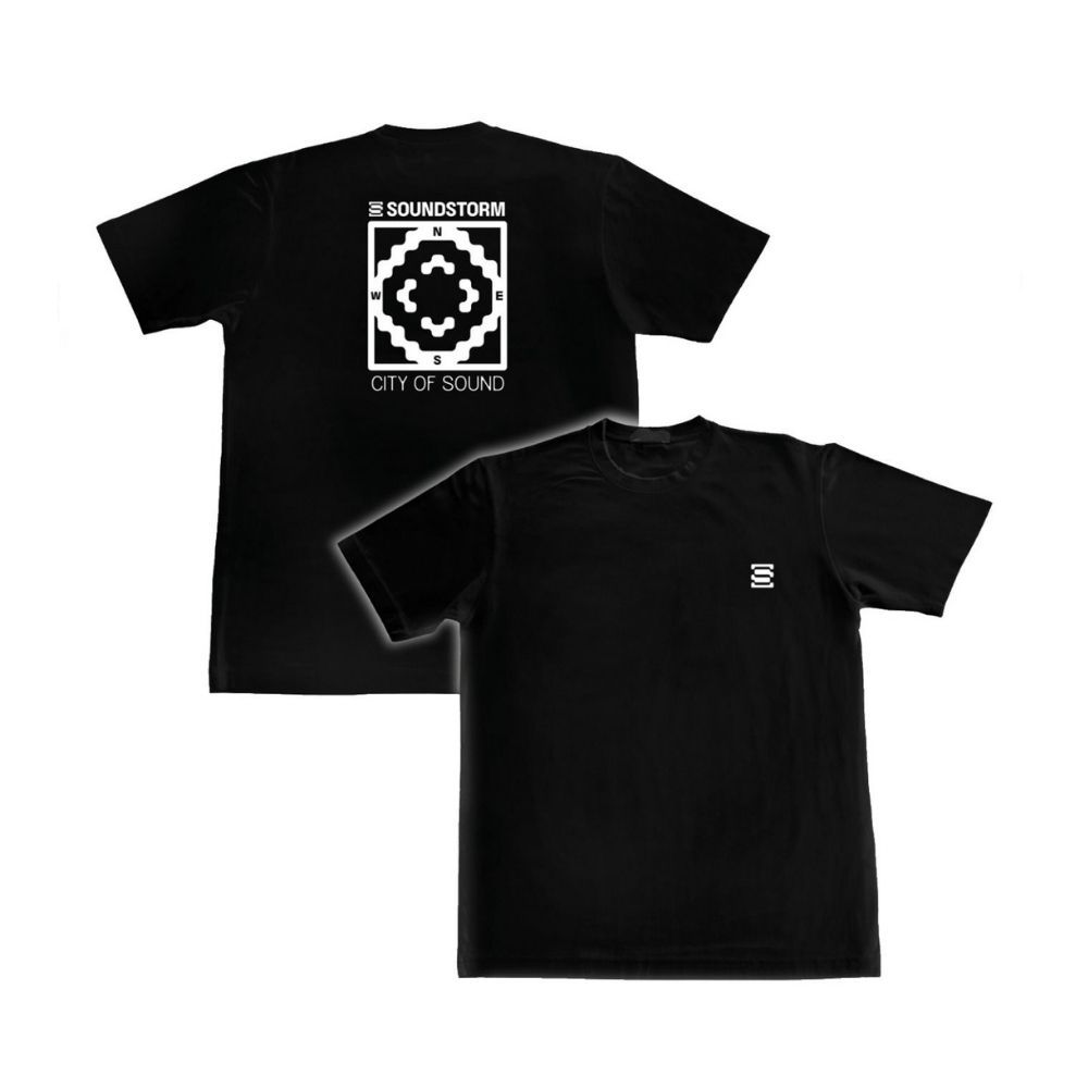 SS City of Sound Black Tee