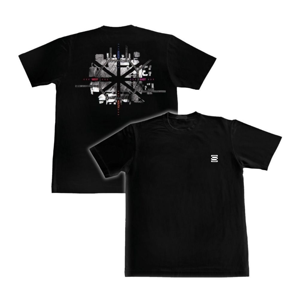 Downtown Black Tee