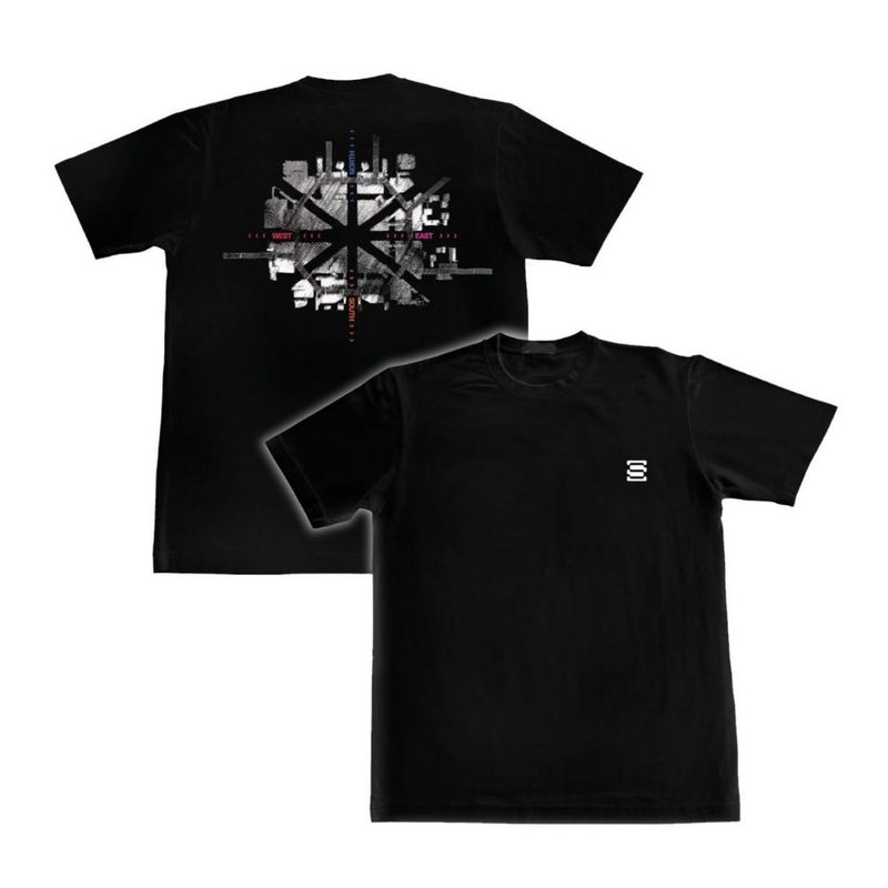 Downtown Black Tee