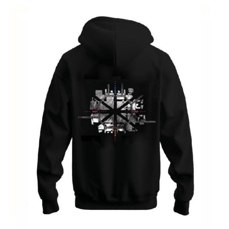 Downtown Black Hoodie