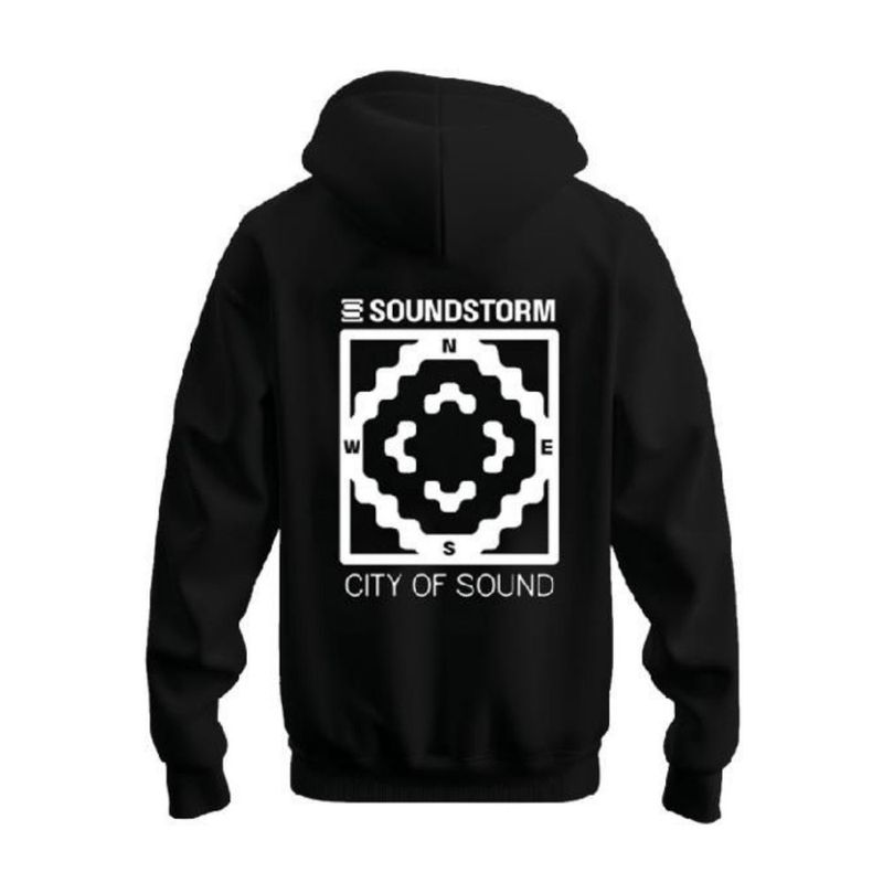 City Of Sound Black Hoodie