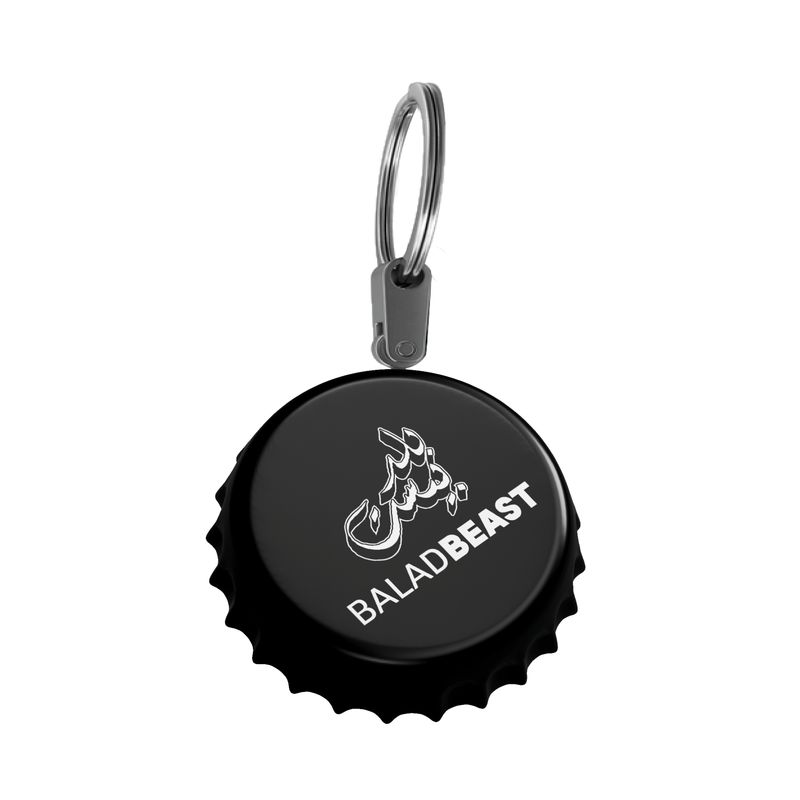 BaladBeast Bottle Cap Keychain