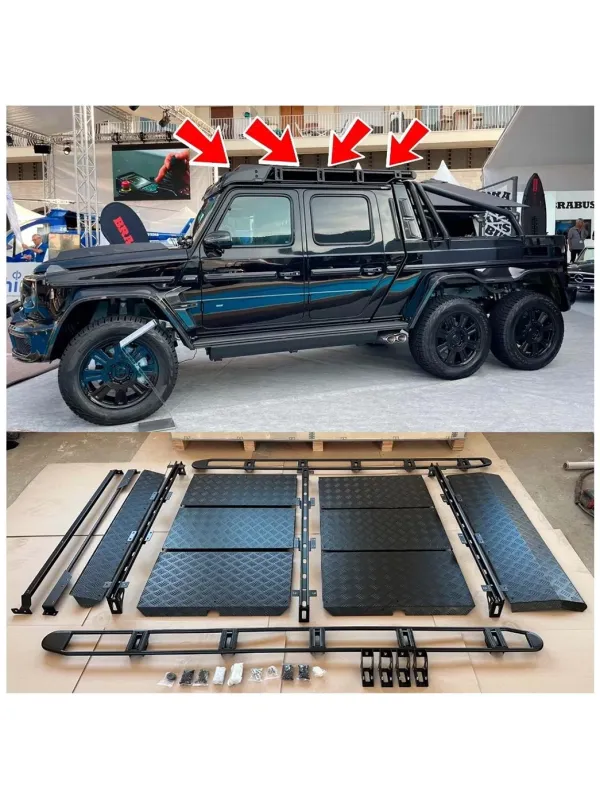 W463A Metalic roof rack for Mercedes-Benz  6x6 G-Wagon