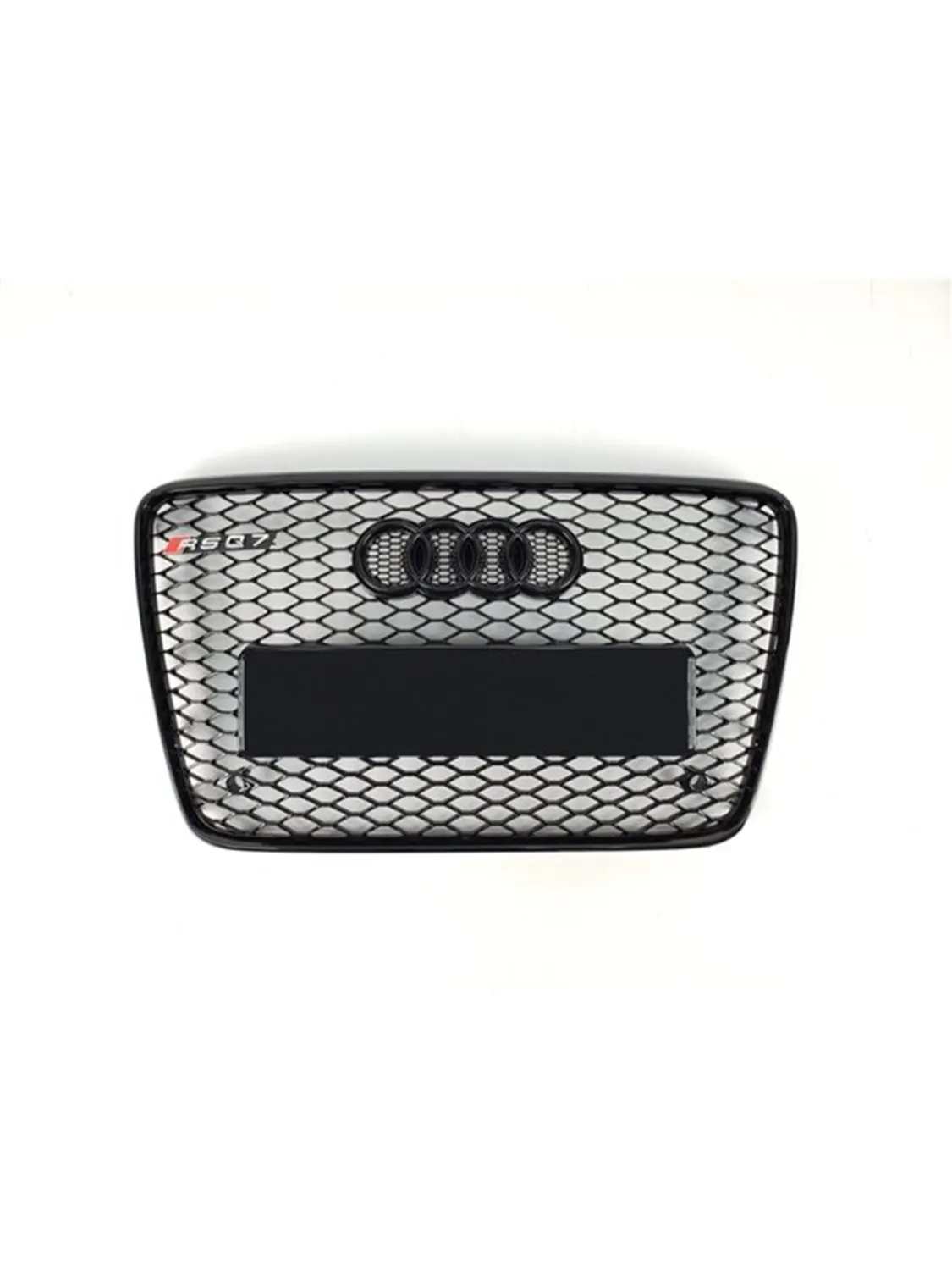 Audi RSQ7 front bumper radiator grille Black for Audi Q7 2006-2015