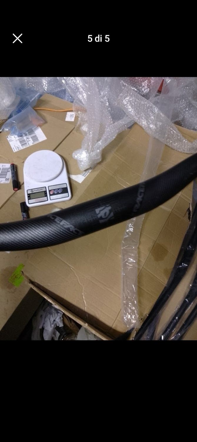 MANUBRIO MTB DIAM 35mm RISE 20mm in ALLUMINIO NUOVO RACEFACE AEFFECT