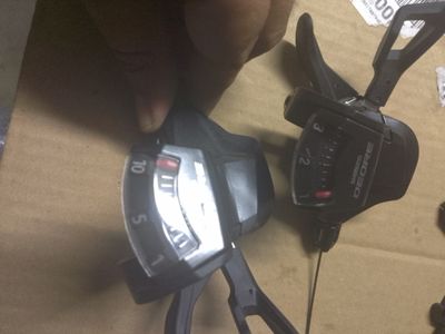 Coppia Di Comandi Cambio MTB 3x10 Vel Shimano Sl-t6000
