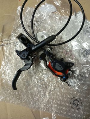 freno mtb anteriore nuovo shimano slx bl-m7100 tubo olio 85cm pronto all uso