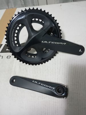 Guarnitura Bici Corsa Nuova Shimano Ultegra Fc-r8000 11 Vel 50/34 Pedivelle 175mm