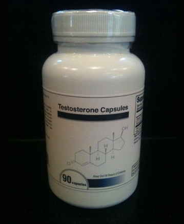 Testosterone Capsules - (8 Week Supply) 2 bottles