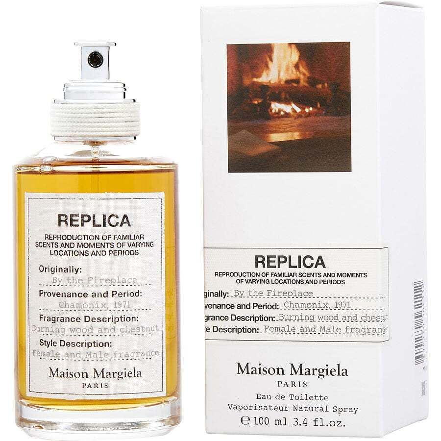 REPLICA BY THE FIREPLACE by Maison Margiela (UNISEX) - EDT REFILLABLE SPRAY 3.4 OZ