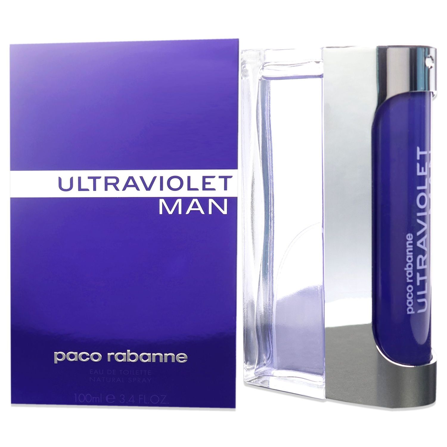 Ultraviolet by Paco Rabanne for Men - 3.4 oz EDT Spray