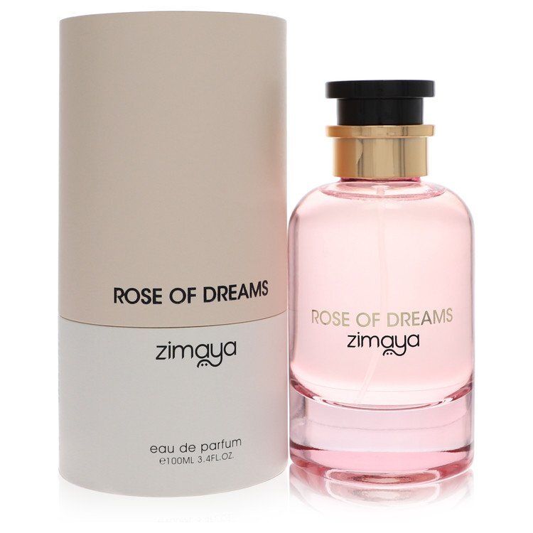 Afnan Zimaya Rose Of Dreams by Afnan Eau De Parfum Spray (Unisex) 3.4 oz (Women)