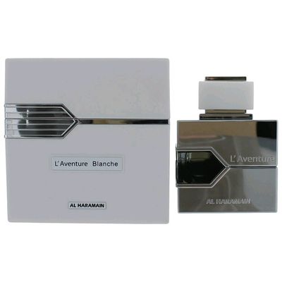 L&#39;Aventure Blanche by Al Haramain, 3.3 oz Eau De Parfum Spray for Men.