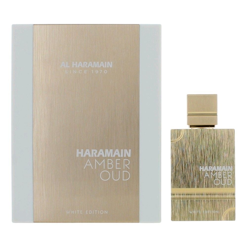 Amber Oud White Edition by Al Haramain, 2 oz Eau De Parfum Spray for Unisex 