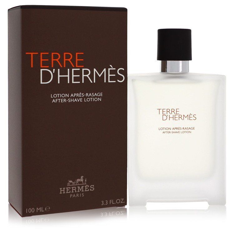 Terre D&#39;Hermes by Hermes After Shave Lotion 3.4 oz (Men)