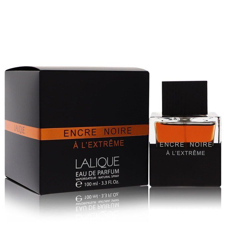 Encre Noire A L&#39;extreme by Lalique Eau De Parfum Spray 3.3 oz (Men)