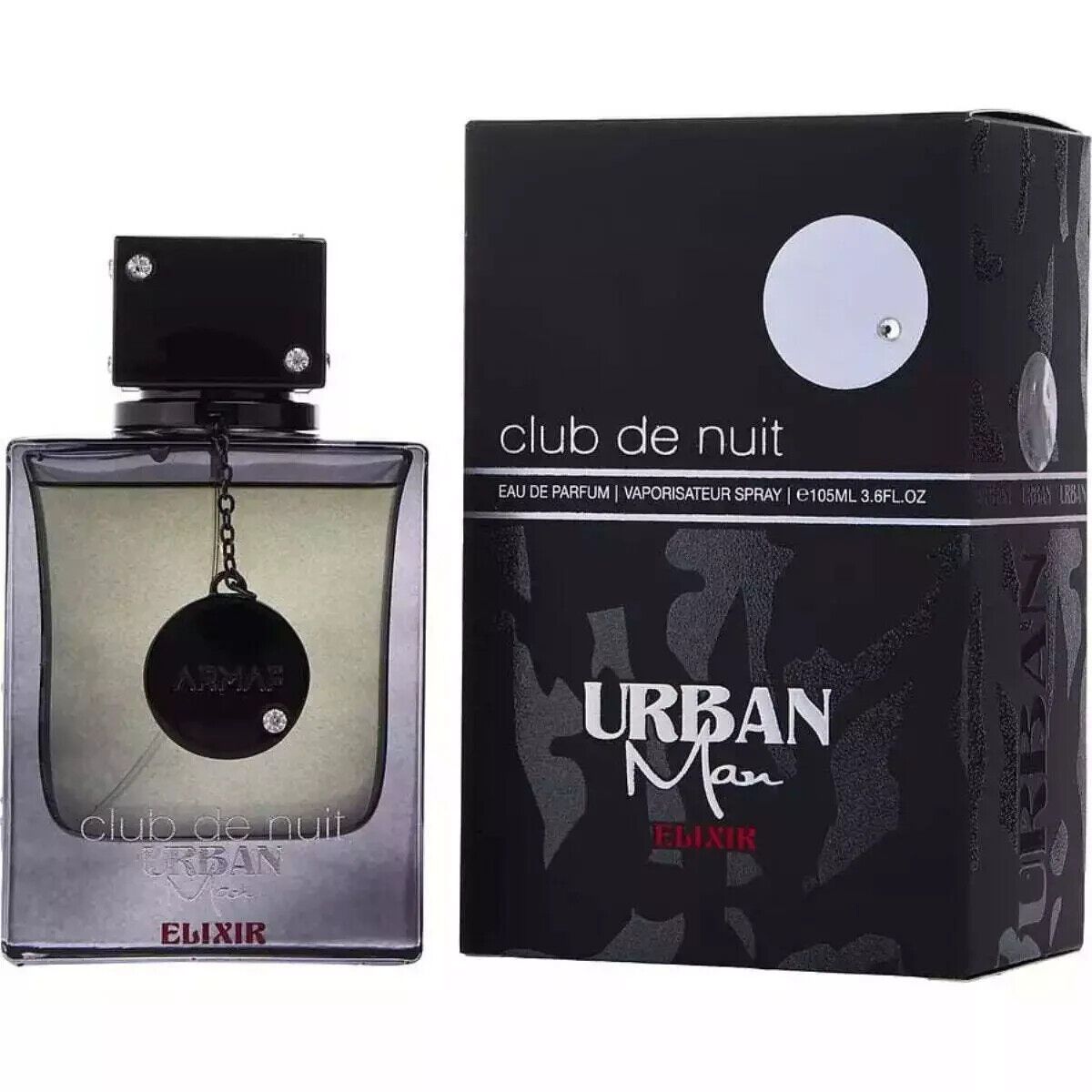 Urban Man Elixer by Armaf Cologne for Men EDP 3.6 oz