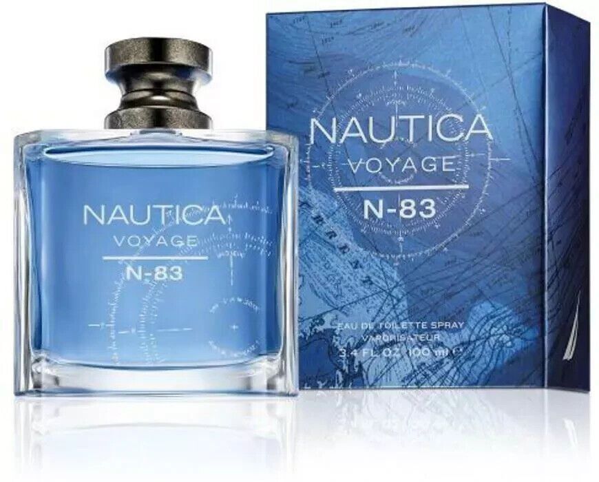 Nautica Voyage N - 83 Eau de Toilette for Men 3.4 oz