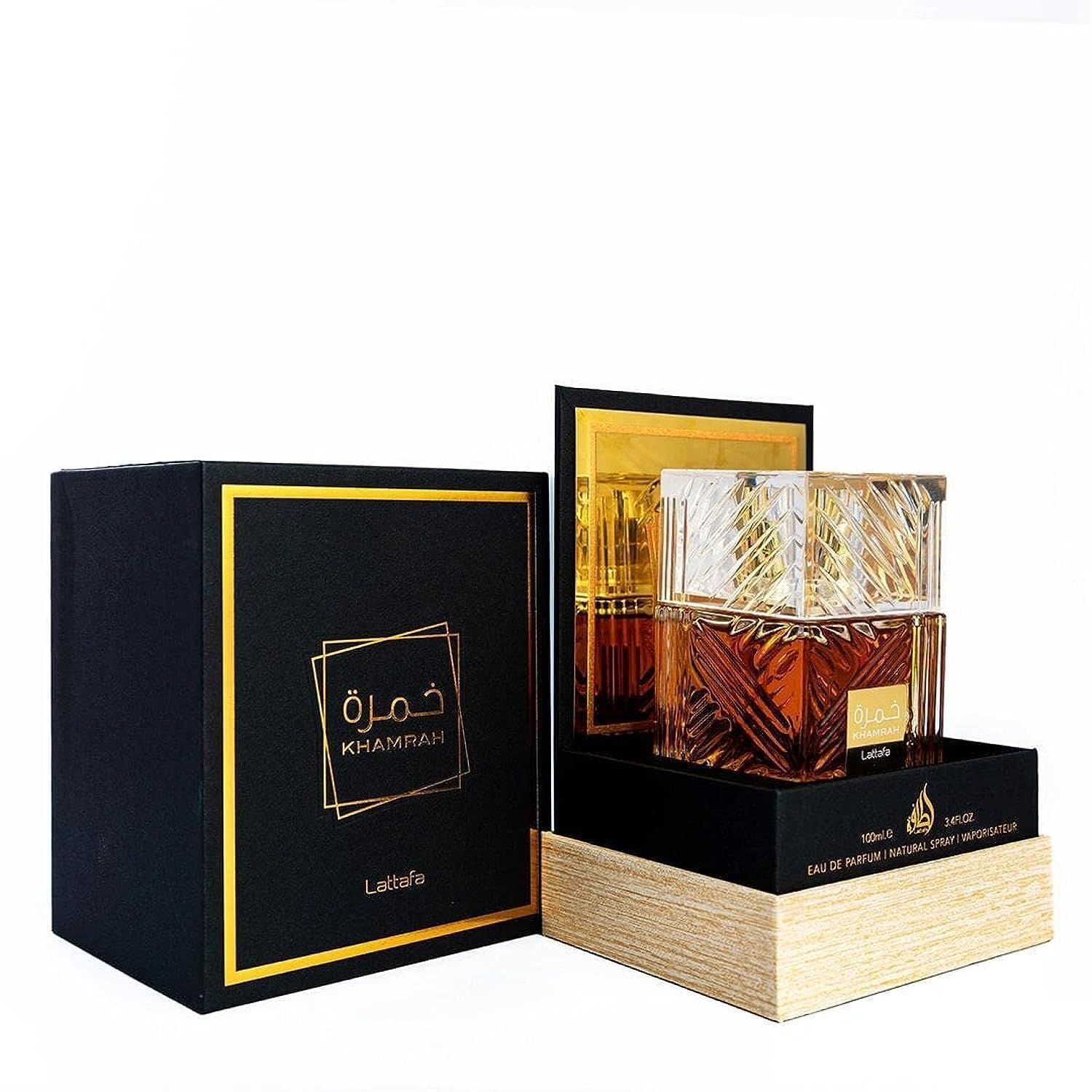 Khamrah by Lattafa Parfum Spray For Women 3.4 oz.