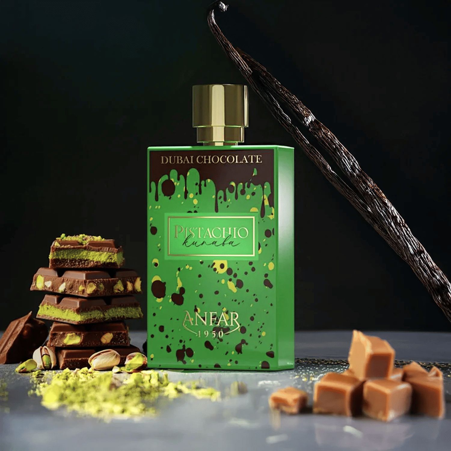 Anfar 1950 Pistachio Kunafa EDP Spray For Unisex
