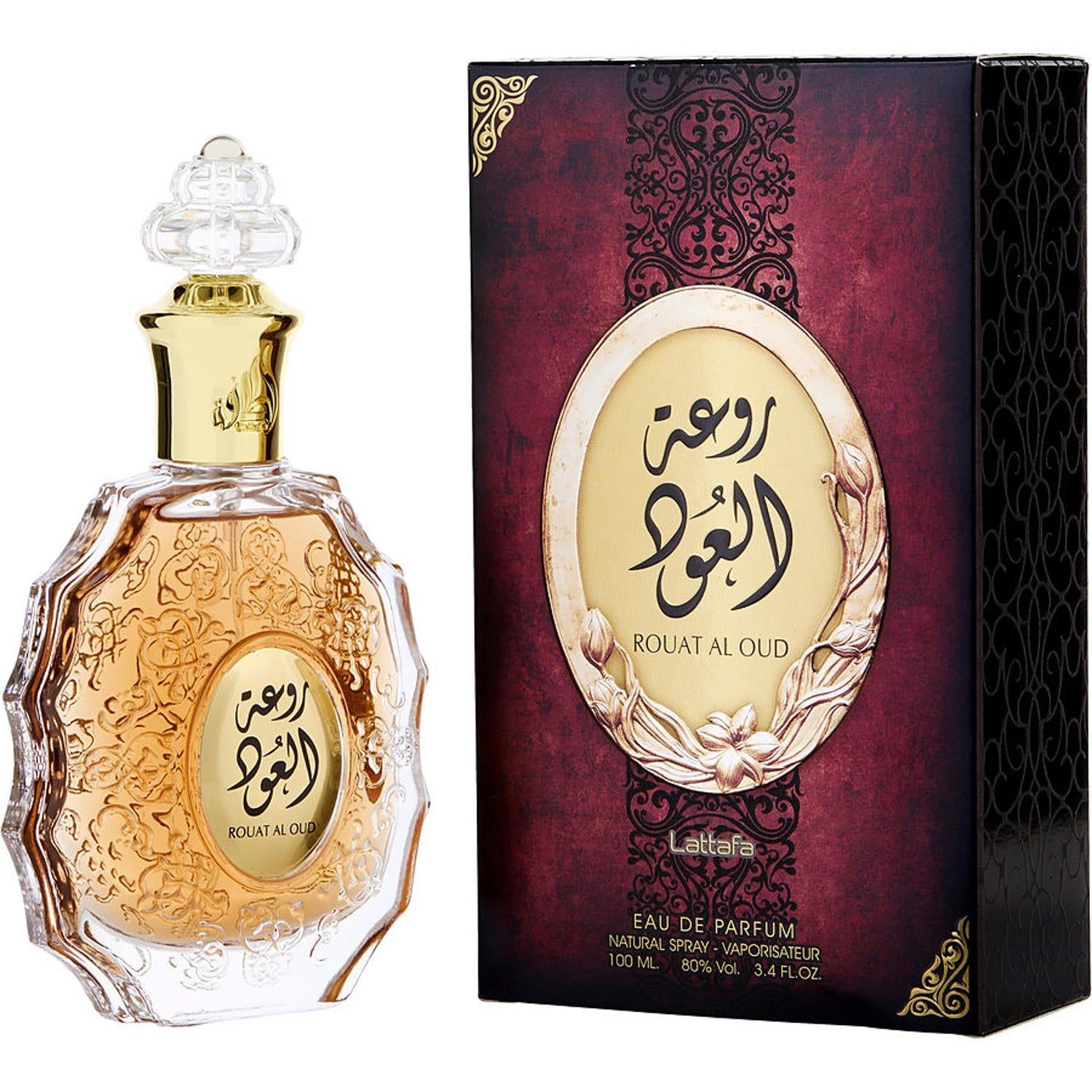 Lattafa Rouat Al oud EDP Spray For Unisex