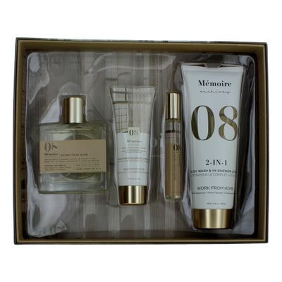Work From Home by Memoire Archives, 4 Piece Gift Set for Unisex