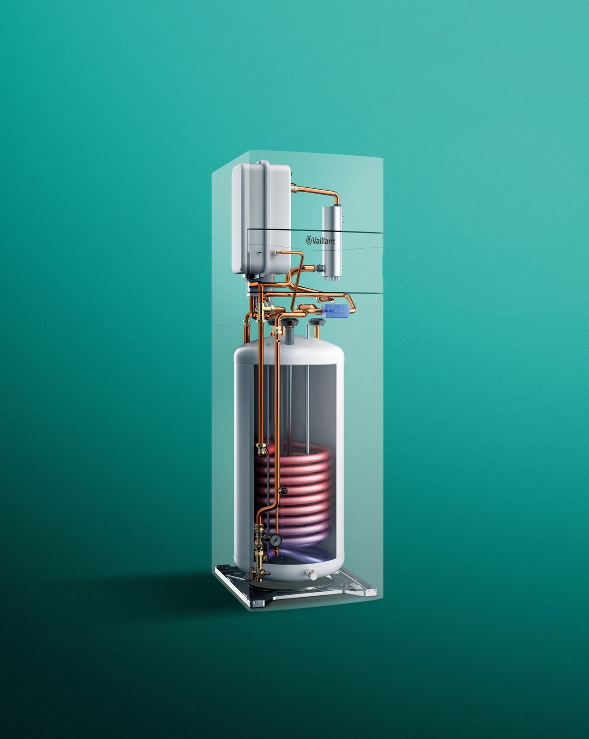 Vaillant Unitower VIH QW1901 E Heat Pump hot water tank - indoor unit
