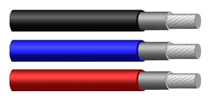 Kabel for solcelle 1x6mm2 Rød, 100 m