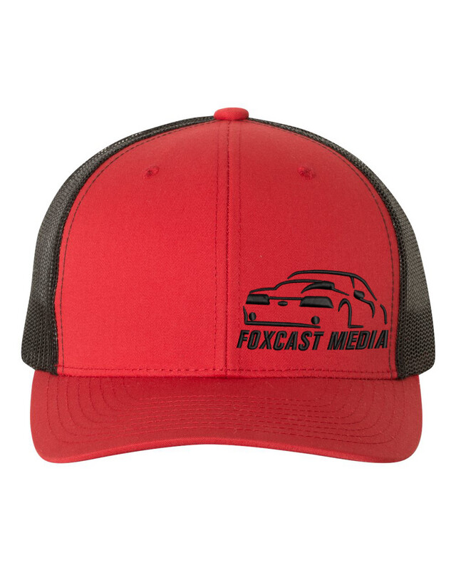 FCM Logo Trucker Snapback Red/Black