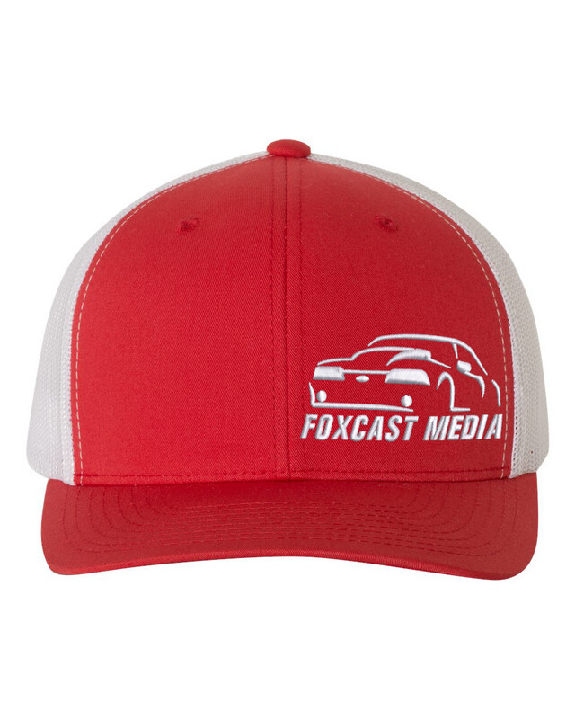 FCM Logo Trucker Snapback Red/White