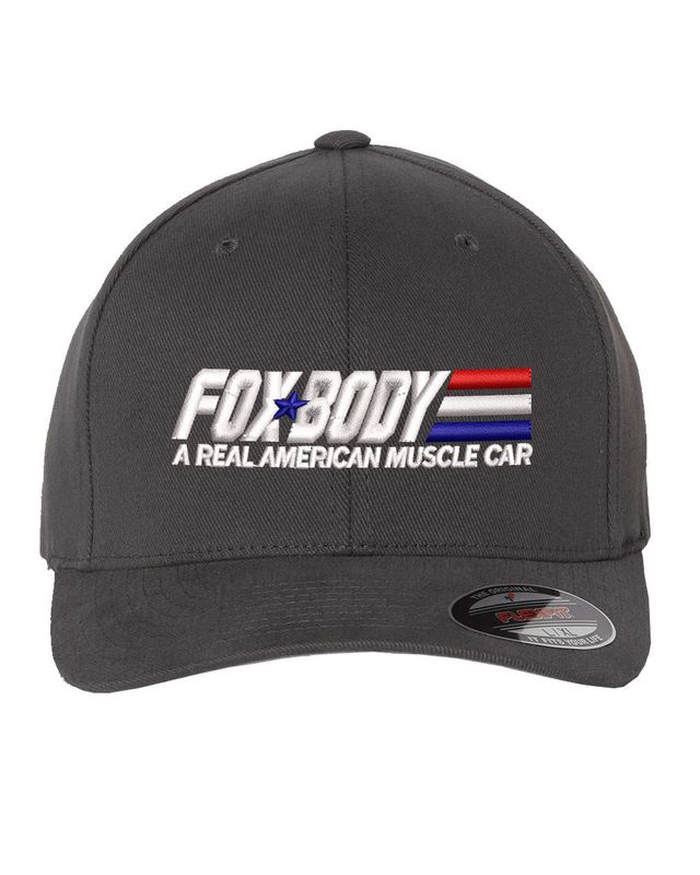 FOXBODY REAL AMERICAN THEME FLEX FIT - 5 COLOR OPTIONS