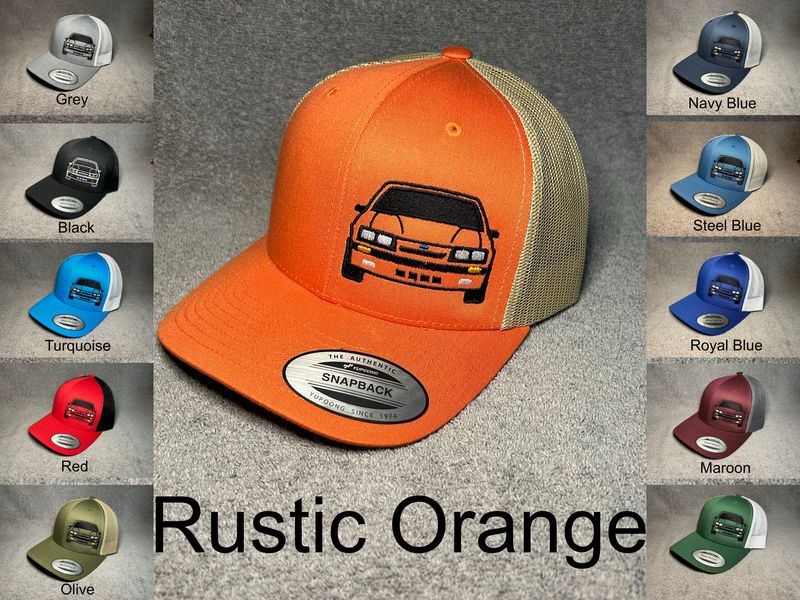 Mustang 4 EYE Face Snapback 11 COLOR OPTIONS