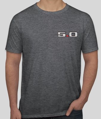 The Iconic 5.0 Emblem Tee Left Chest Logo