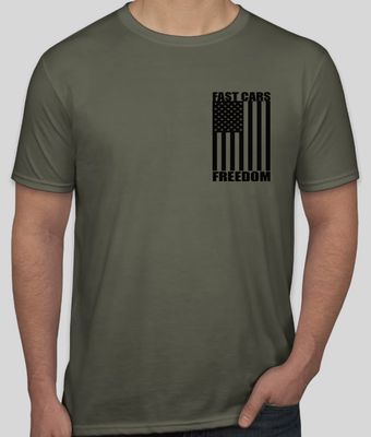 FAST CARS &amp; FREEDOM PATRIOTIC T-SHIRT