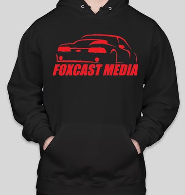 Foxcast Big Logo Front Hoodie