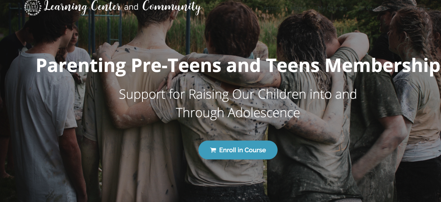 Parenting Pre-Teens and Teens Membership (Pay-What-You-Can)