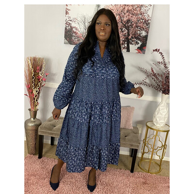 Ankara Print Dress