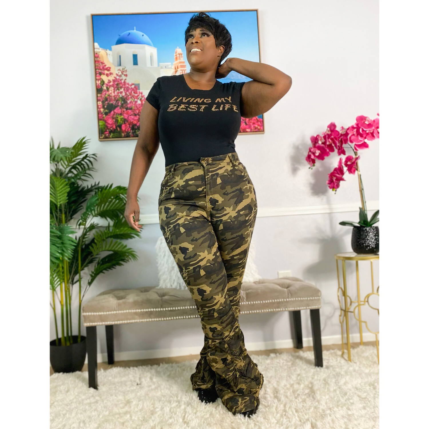 Camo Jada Pants