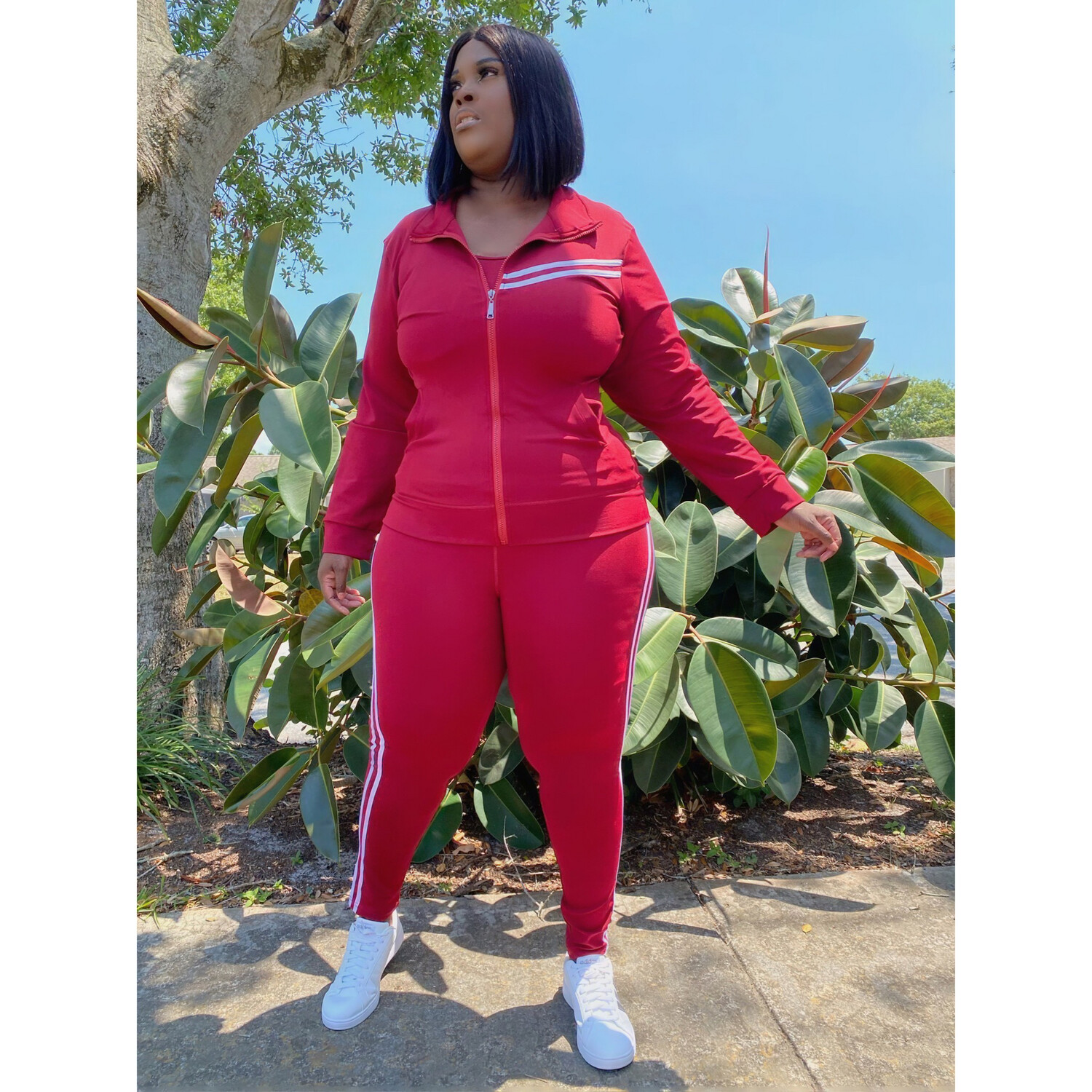 Burgundy GF Active Wear Set