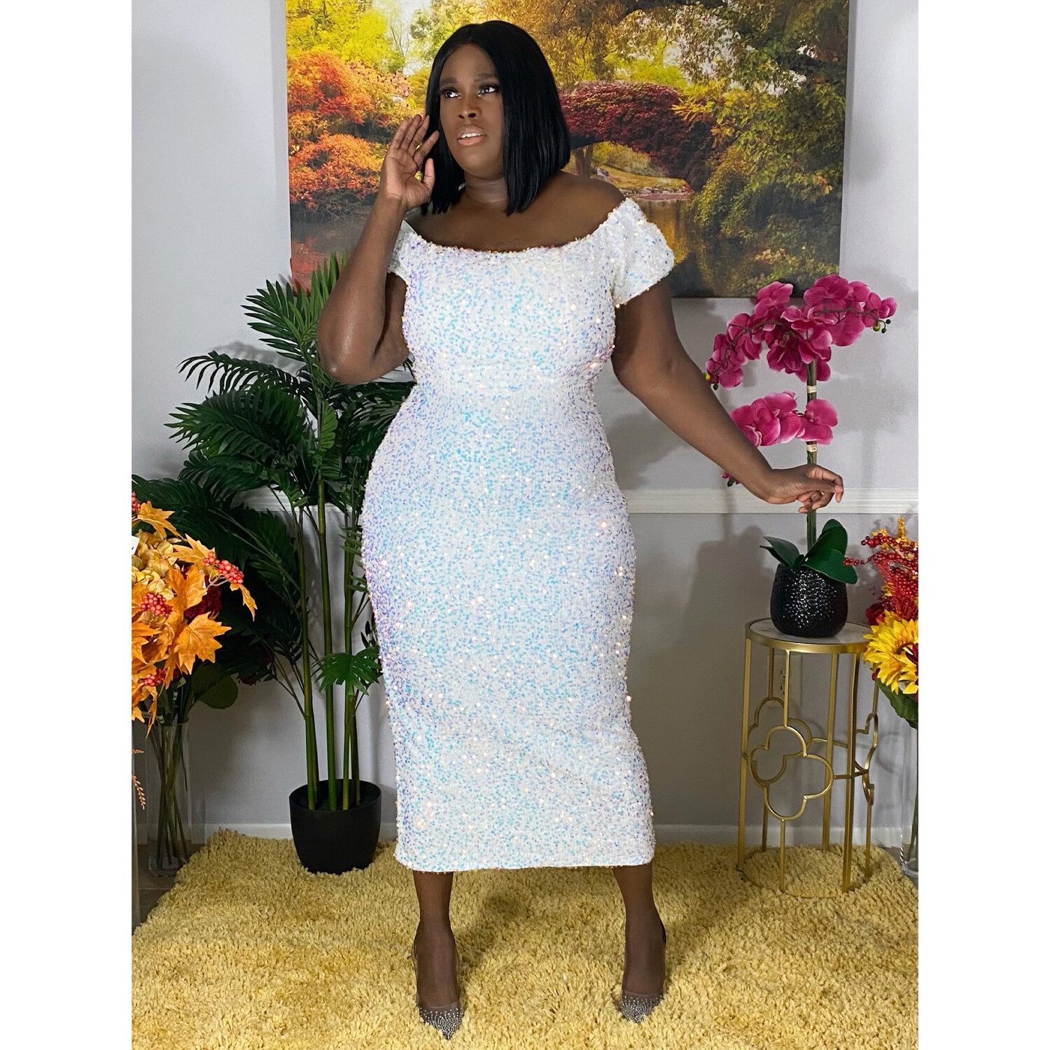 Gala Queen Sequin Gown